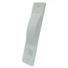 Placca tapparella semincasso in acciaio inox 6 m bianca