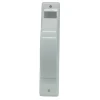 Placca tapparella semincasso in acciaio inox 8 m bianca
