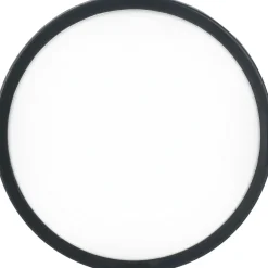 Plafoniera a LED Ever plastica grigio antracite rotonda 23 cm x 23 cm x 9 cm