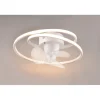 Plafoniera LED con ventilatore Umea bianco Ø 50 cm