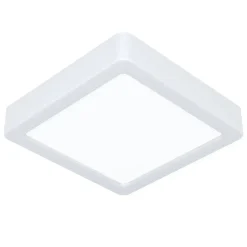 Plafoniera LED Fueva 6 1100 lm CCT 15x15x20 cm bianco