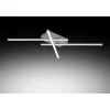 Plafoniera LED Ilary 1800 lm bianco neutro 62x49x8 cm bianco