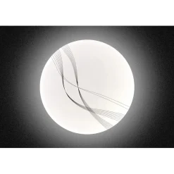 Plafoniera LED Mila 4200 lm bianco neutro Ø 48 cm bianco