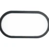 Plafoniera LED Shelly ovale 1900 lm 15x22x8 cm