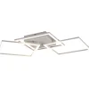 Plafoniera LED Trail 3800 lm bianco neutro 74x7x35 cm bianco opaco