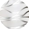 Plafoniera Sonny 2 luci 40x7 cm cromo