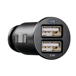 Plug-in caricabatteria 2 porte Usb Fast Charge 2400 mA 12/24V