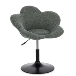 Poltroncina fiore 69x55x81 cm verde scuro
