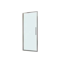 Porta a battente doccia estensione cm 72-76 cromo stampato