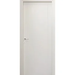 Porta a battente reversibile Elba bianco 70x210 cm