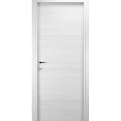 Porta a battente reversibile Urban bianco 70x210 cm