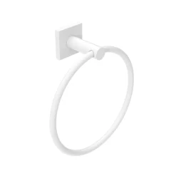 Porta asciugamani ad anello Hotel Maison bianco opaco