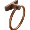 Porta asciugamani ad anello Mathilde noce