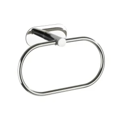 Porta asciugamani ad anello Orea shine cromo