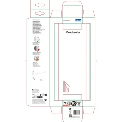 Porta asciugamani Turbo-Loc Uno Orea satinato 40 cm