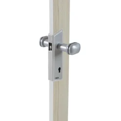 Porta a soffietto Maya in PVC stampa 3D Pino 83,5x214 cm bianco