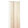 Porta a soffietto Maya in PVC 83x214 cm bianco frassino