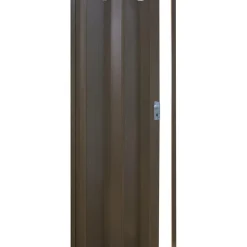 Porta a soffietto Maya in PVC 83x214 cm legno scuro