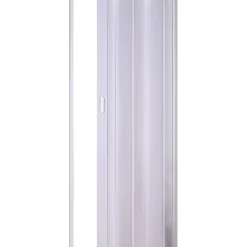 Porta a soffietto Monica in PVC 83x214 cm bianco