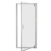 Porta battente 80 cm Shark trasparente 4 mm