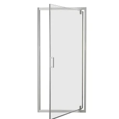 Porta battente 80 cm Shark trasparente 4 mm