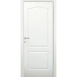 Porta battente destra Giulia bianco laccato 210x70 cm