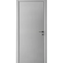 Porta battente reversibile Aspen bianco frassino 210x70 cm