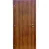 Porta battente reversibile Badia noce 210x80 cm