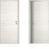 Porta battente reversibile Bormio Olmo 210x80 cm