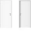 Porta battente reversibile Ice una bugna laccata 210x70 cm