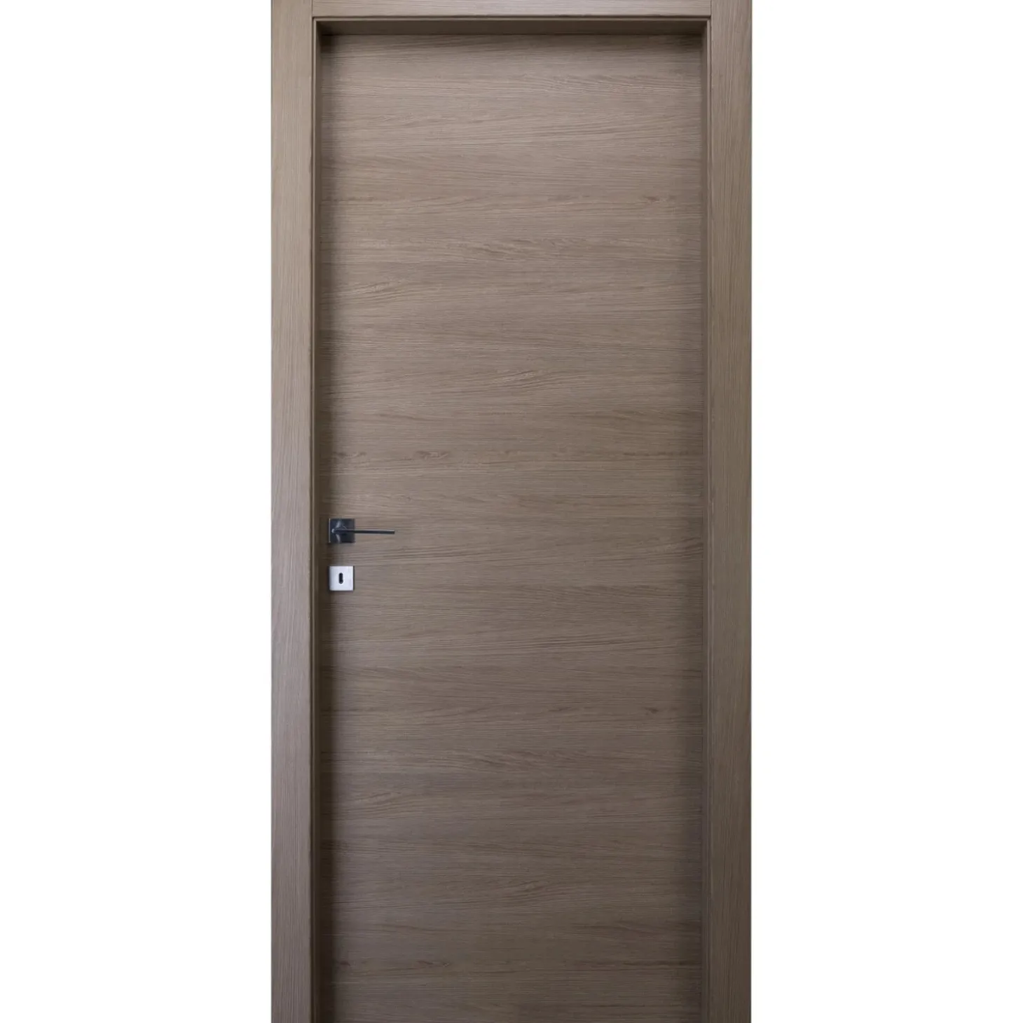 Porta battente reversibile Rio nocciola 210x70 cm