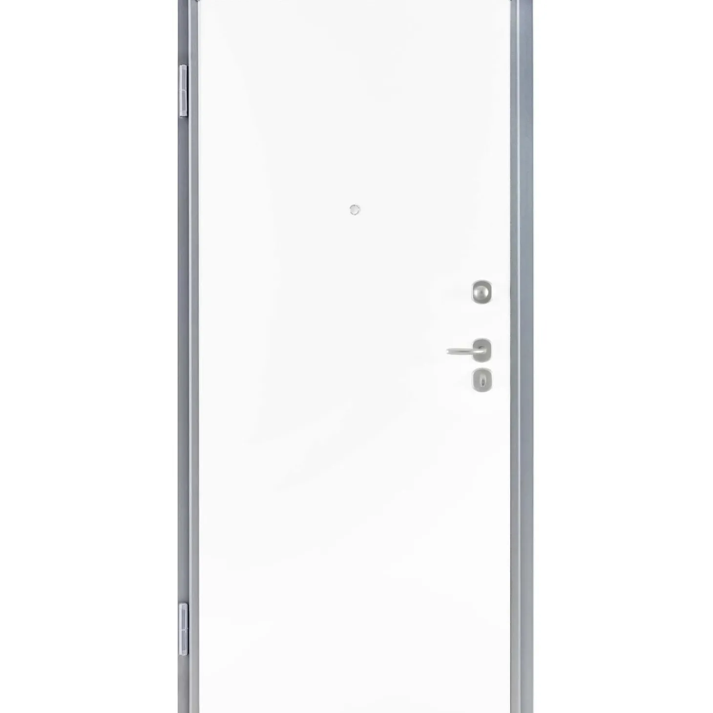 Porta blindata Ares 90x210 cm grigia apertura dx