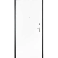 Porta blindata Demetra 90x210 cm bianco apertura dx