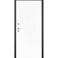 Porta blindata Demetra 80x210 cm bianco apertura sx