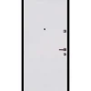 Porta blindata Externa 80x200 cm noce medio apertura dx