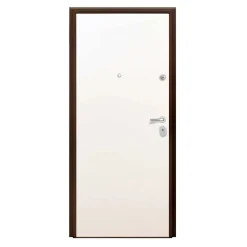 Porta blindata Gap 90x210 cm bianca apertura dx
