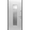 Porta blindata Lighting 210x90 cm bianca apertura dx