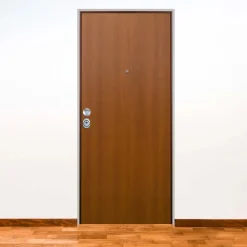 Porta blindata Light 90x210 cm noce apertura dx