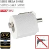 Porta carta igienica Orea shine cromo
