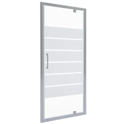 Porta doccia battente Milano 76-80x195 cm