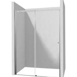 Porta doccia scorrevole Idrostile 170x200 cm Cromo
