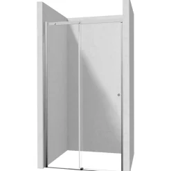 Porta doccia scorrevole Idrostile 110x200 cm Cromo