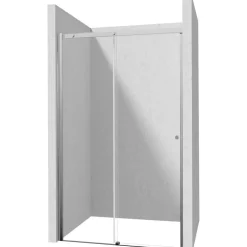 Porta doccia scorrevole Idrostile 120x200 cm Cromo