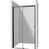 Porta doccia scorrevole Idrostile 110x200 cm Nero