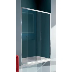 Porta doccia scorrevole Italia 97-101 cm in vetro trasparente 6 mm