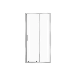 Porta doccia SIXTY 90 cm vetro 6 mm trasparente H 190 cm