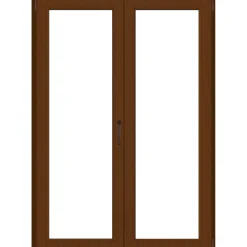Portafinestra 2 ante 120 cm x 220 cm destra noce