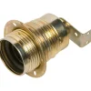 Portalampada E27 OBI angolare ottone