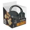 Portalampadina E27 sospeso nera 1,5 m max.60W