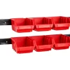 Porta minuteria LUX-TOOLS rosso misura 2 6 pz